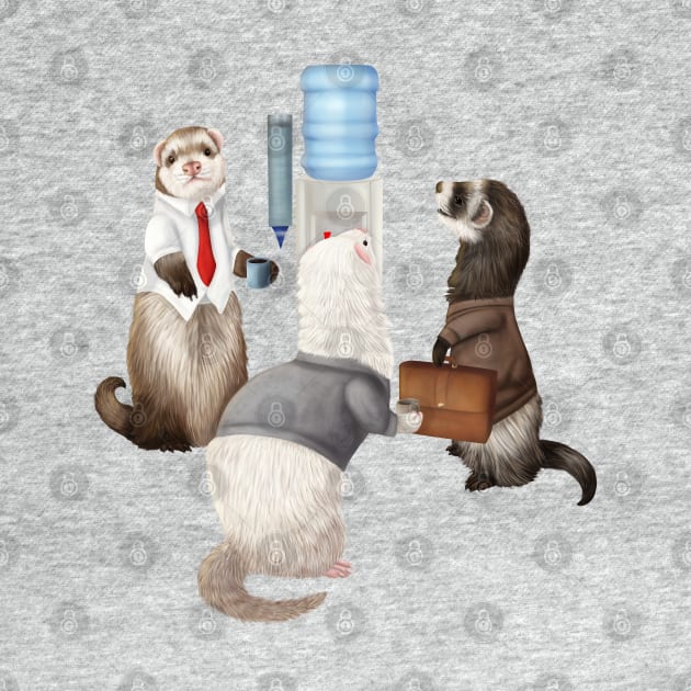 A business of ferrets by Mehu Art